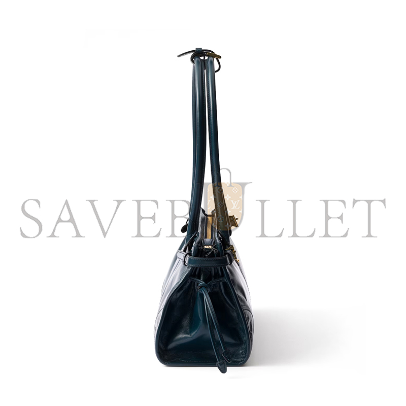 PRADA BONNIE MEDIUM LEATHER HANDBAG 1BA426 (32*15.5*12cm)